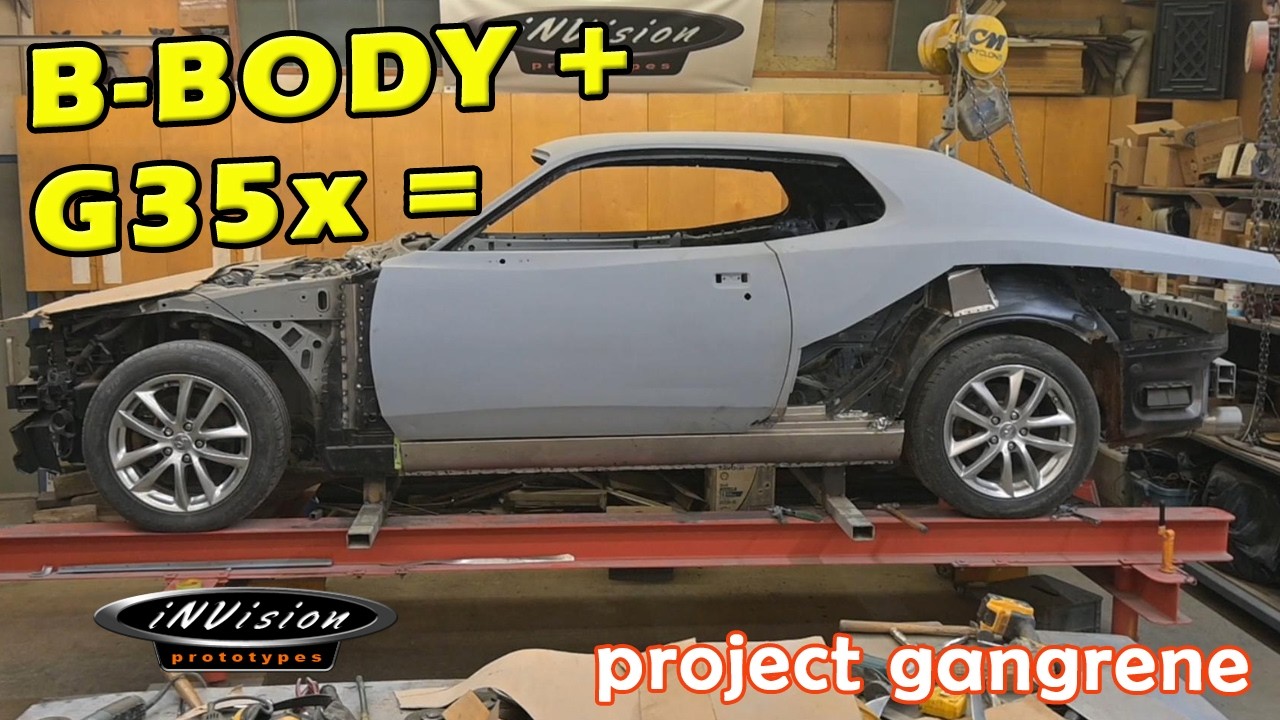 Special JOINING Rockers are Made & Installed on the AWD 1974 Charger Transformation