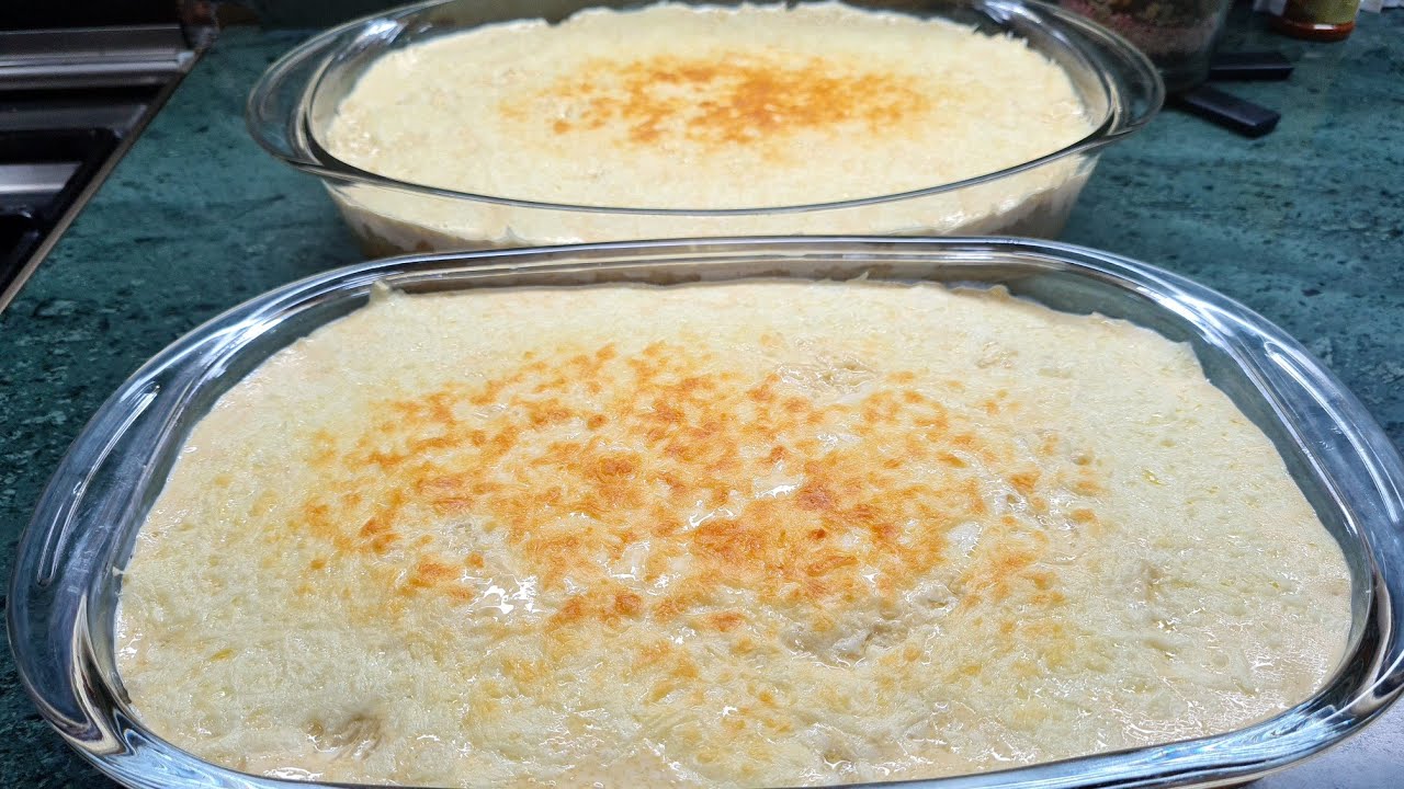 صينية رز بالدجاج بالقشطه سهله ولذيذه