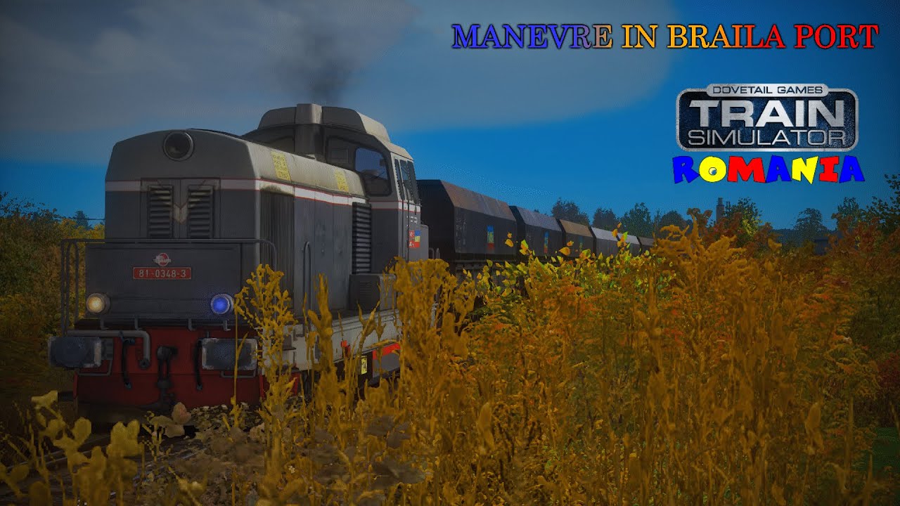 MANEVRE IN BRAILA PORT | Train SImulator Romania