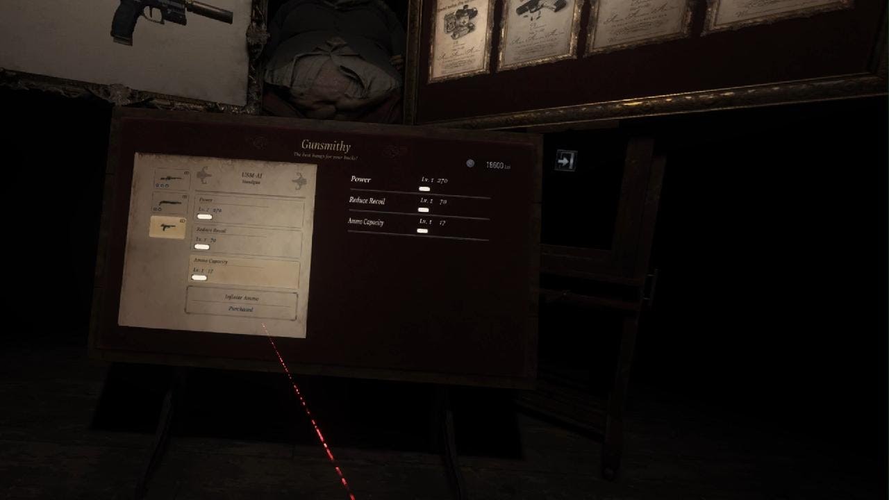 Resident Evil Village vr how to unlock infinite ammo