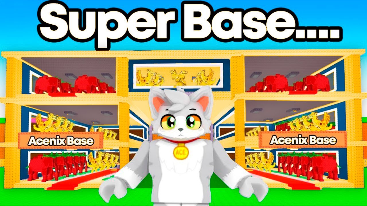 Desbloqueé la NUEVA SUPER BASE?! en Steal a Brainrot