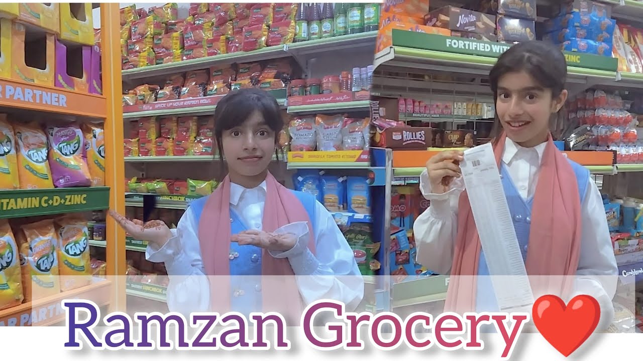 Ramzan Grocery 2026 🌙 || Itne Late Kyun Upload Kiya? | Full Iftar & Sehri Shopping 🇵🇰