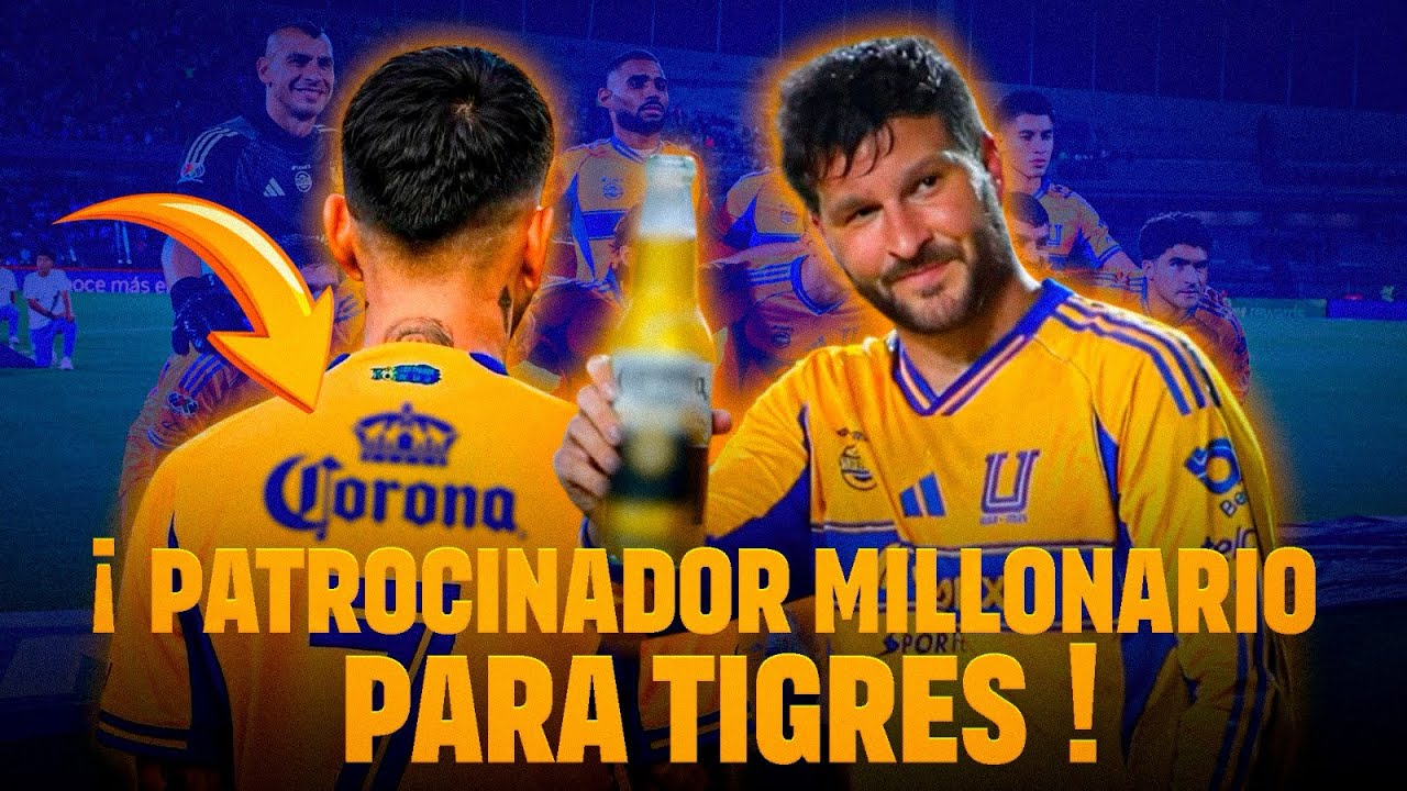 ¡Millonario cambio de patrocinador en Tigres! | ¿cuánto van a pagar? 