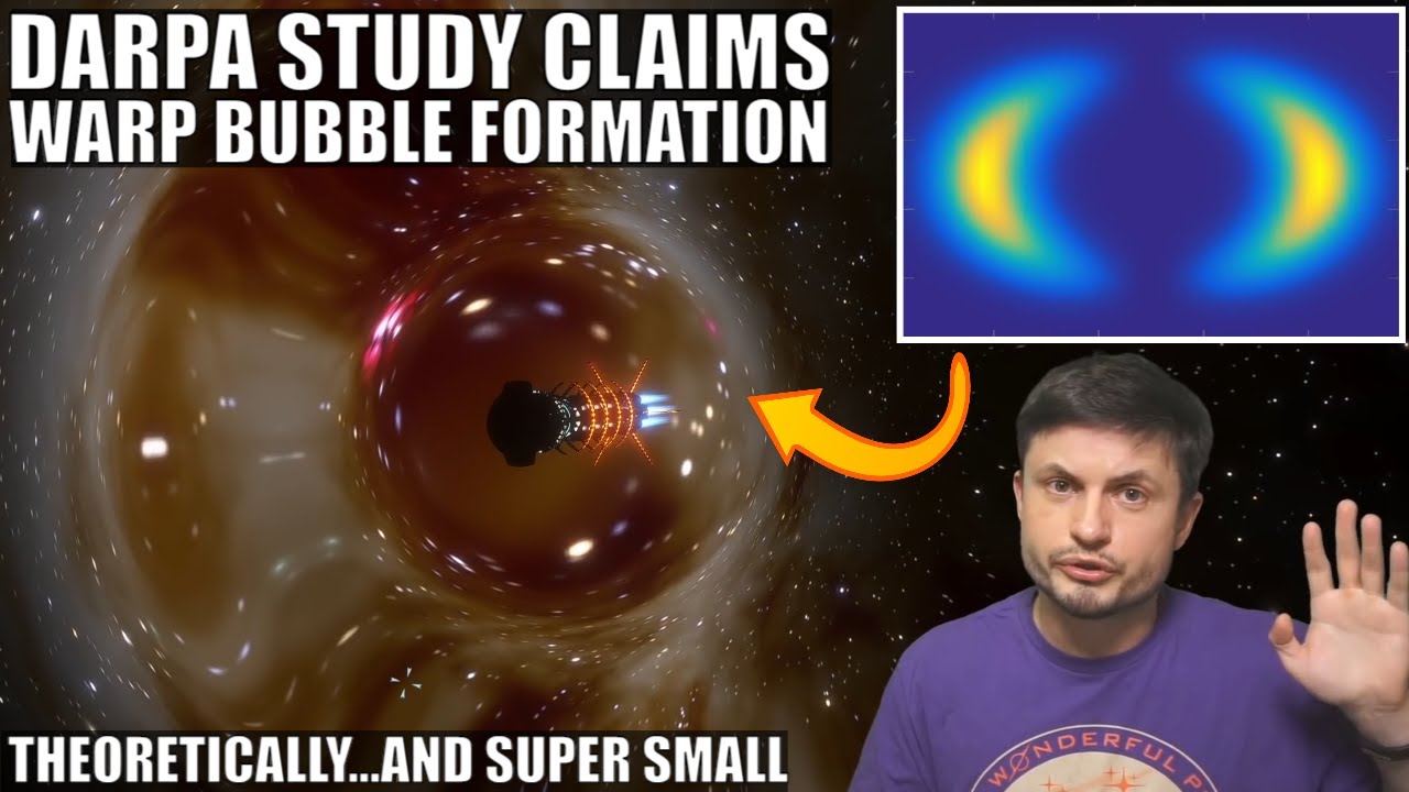 NASA/DARPA Scientists Found a Way To Create an Actual Warp Bubble (In Theory)