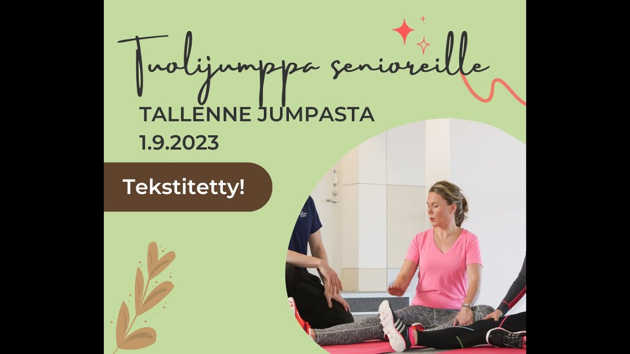 Senioreiden tuolijumppa
