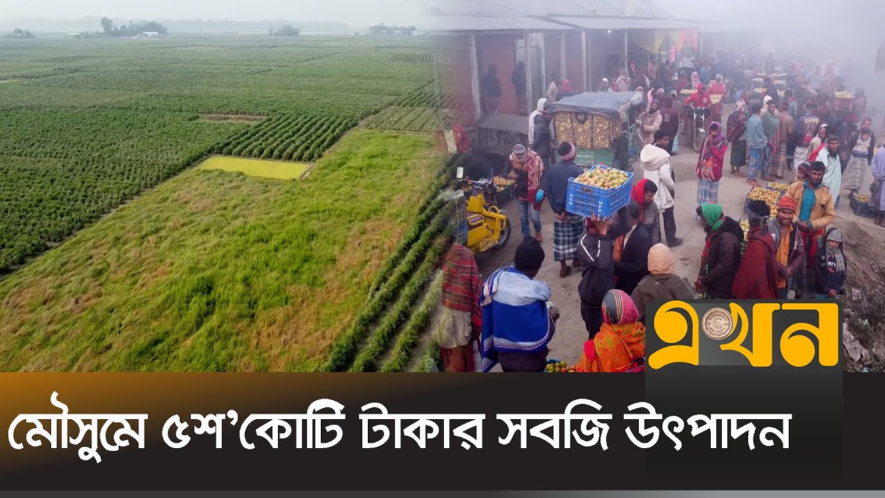 বদলেছে কৃষকের ভাগ্য, চাঙা চরাঞ্চলের অর্থনীতি | Mymensingh Agriculture | Ekhon TV