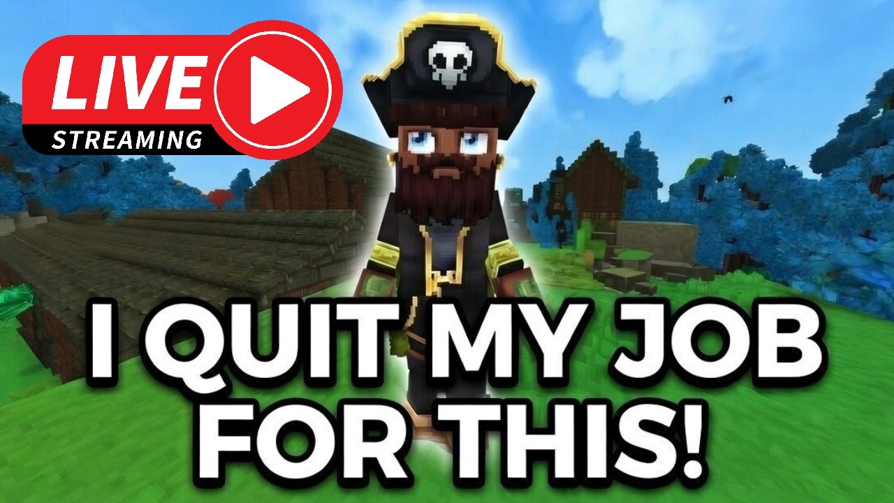 I Quit My Job to Play HYTALE!