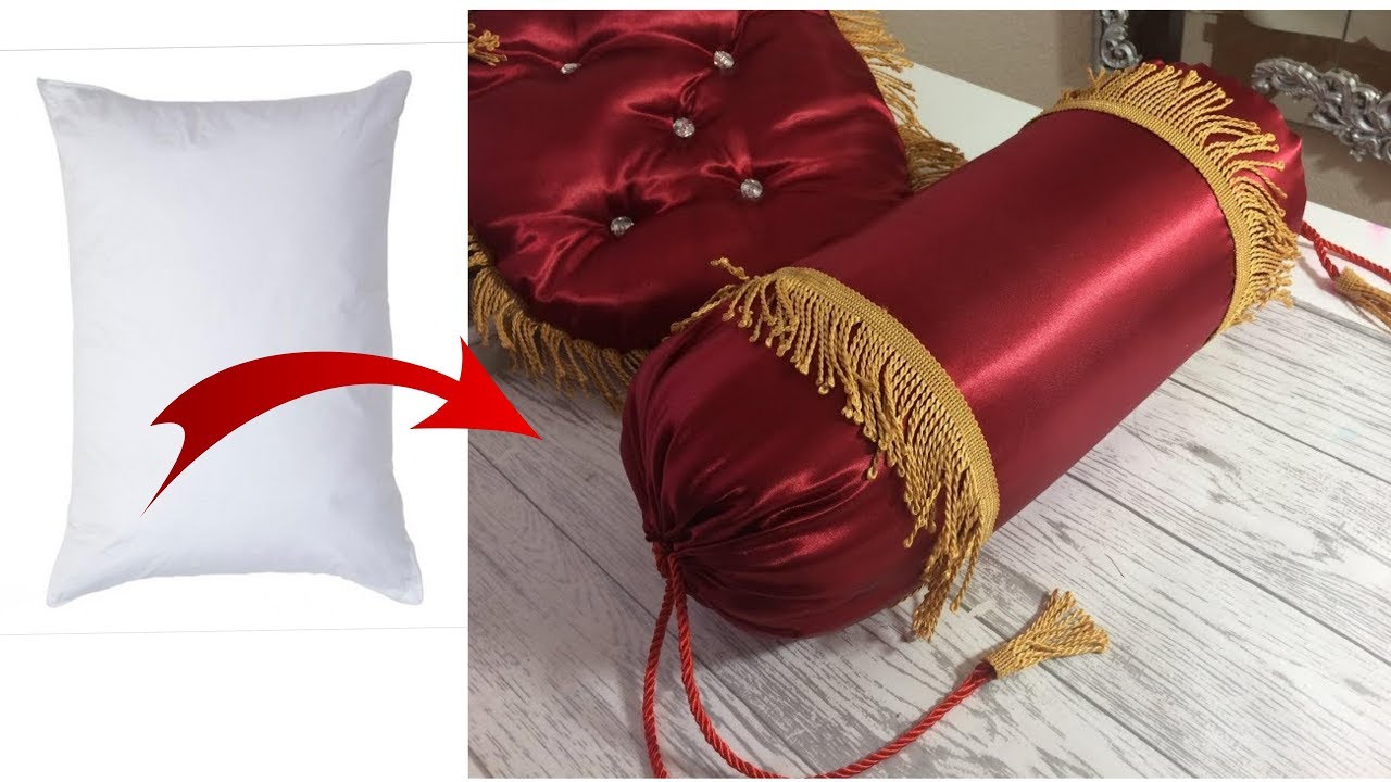 Luxury Bolster Cushion made with a Regular cushion