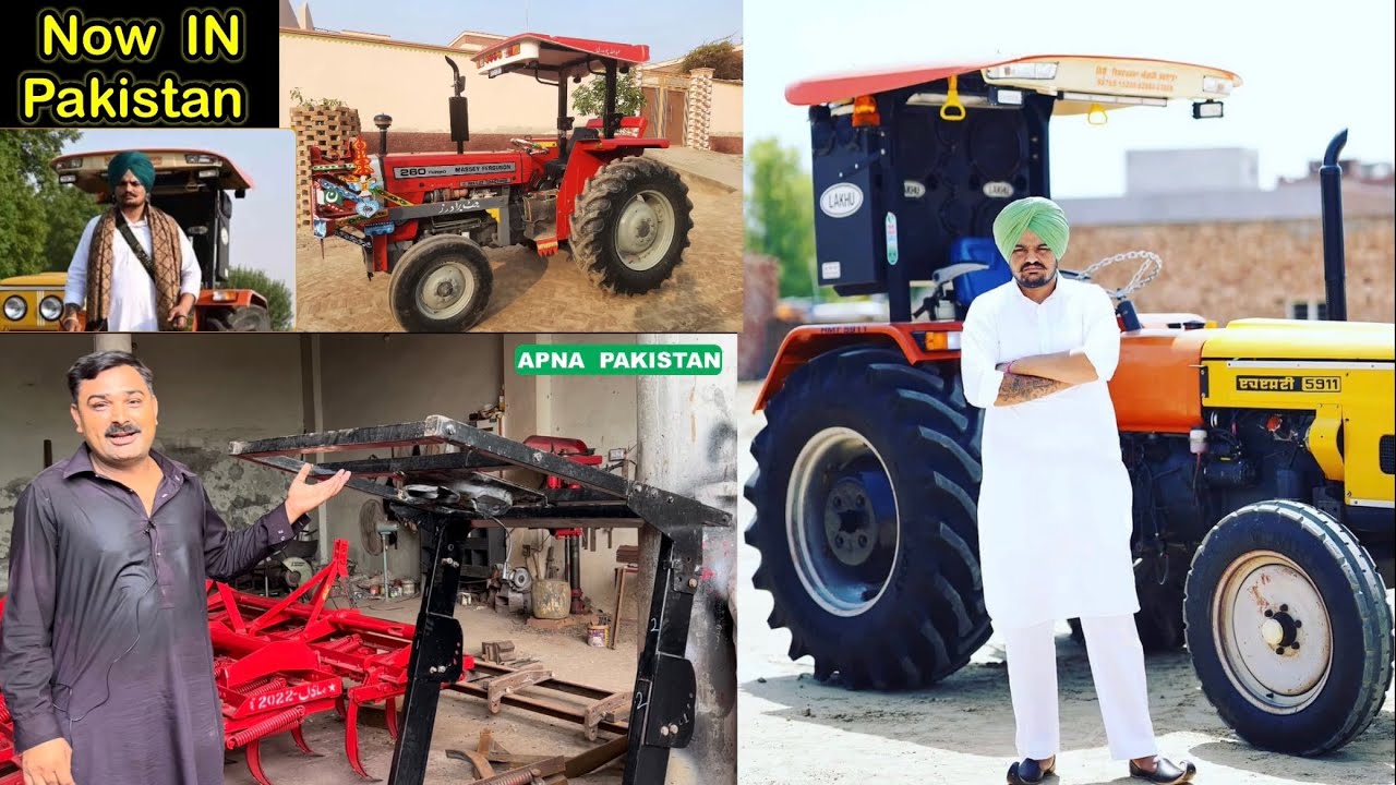 Sidhu Moose wala'sTractor5911 Roof is available in Lahore Pakistan.details information APNA PAKISTAN