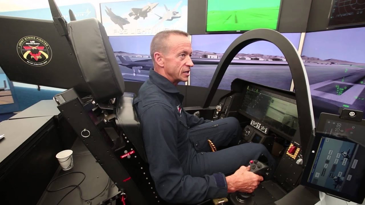 F-35 II lightning jet fighter pilot interview