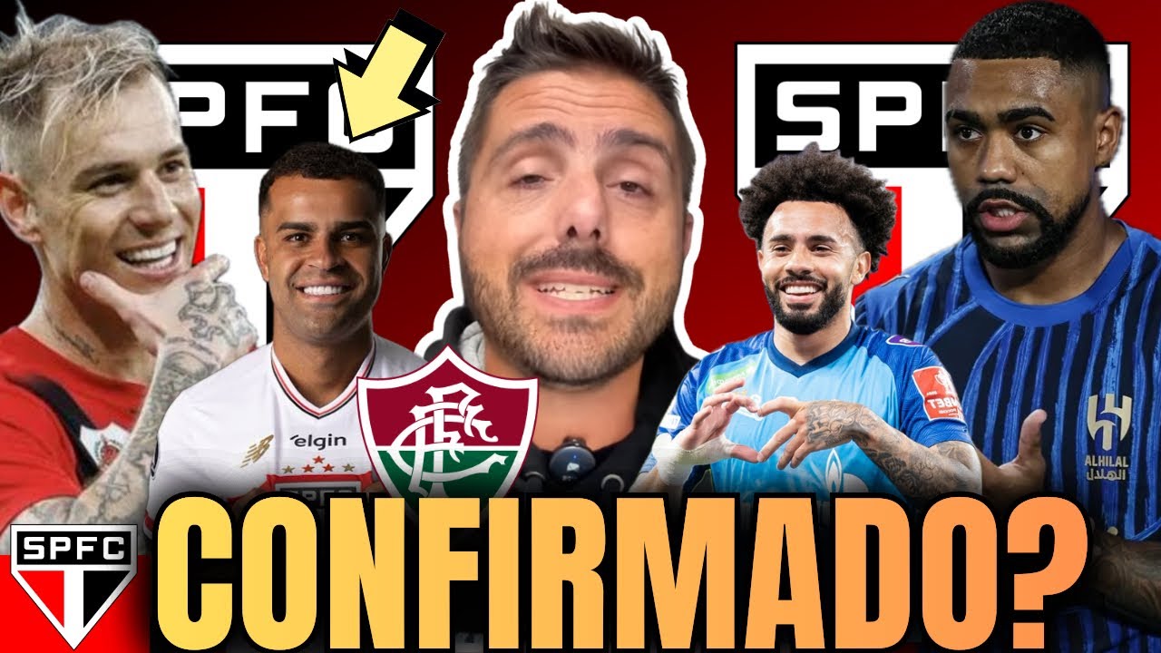 🔴SÃO PAULO HOJEE!!! PACOTÃO DE NOTÍCIAS DO SPFC DE HOJE COM O MERCADO AGITADO! ANDRÉ HERNAN E NICOLA