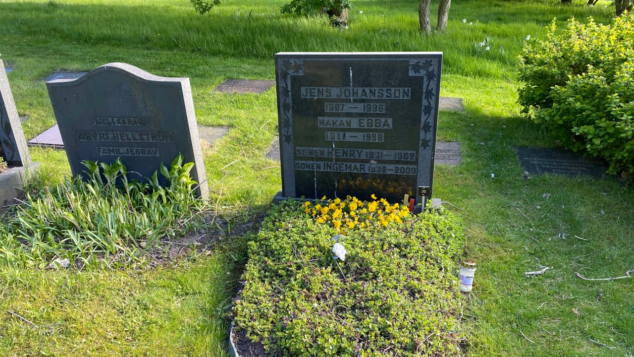 Västra kyrkogården Göteborg - Ingemar Johansson