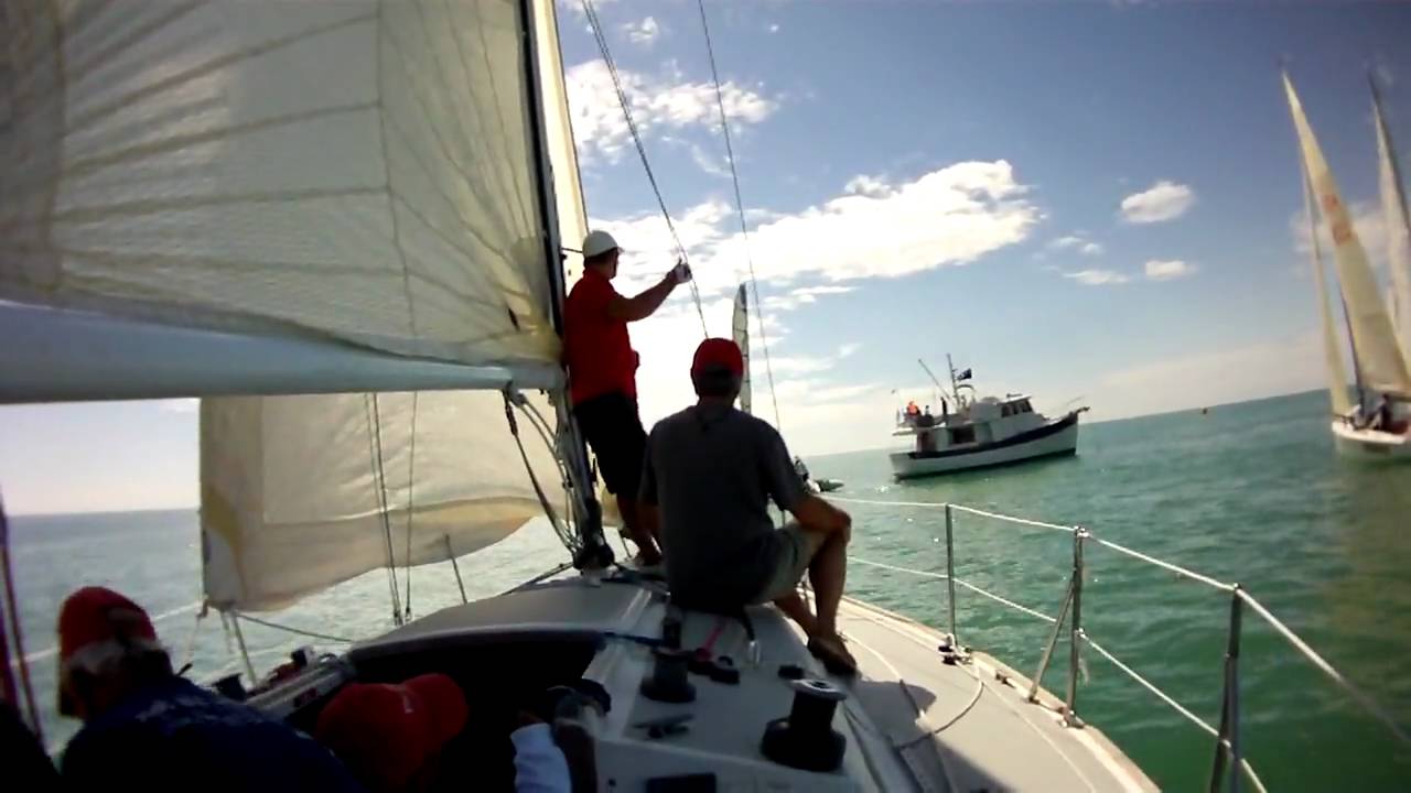 J30 Vee Jay 40569 Start 2 Marco I YC Winter Regatta 2010