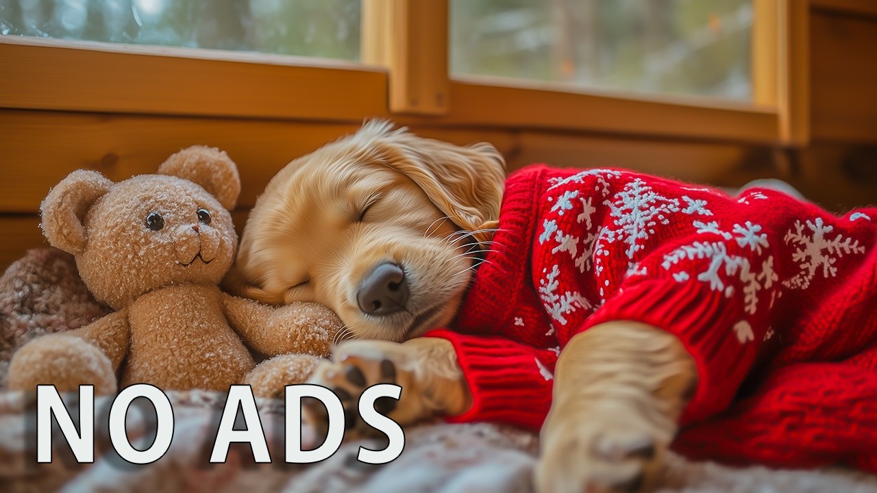 12 HOURS Music for Dogs 🐶🌸 Soft Harmony for Relaxed Evenings 🎶 No Ads