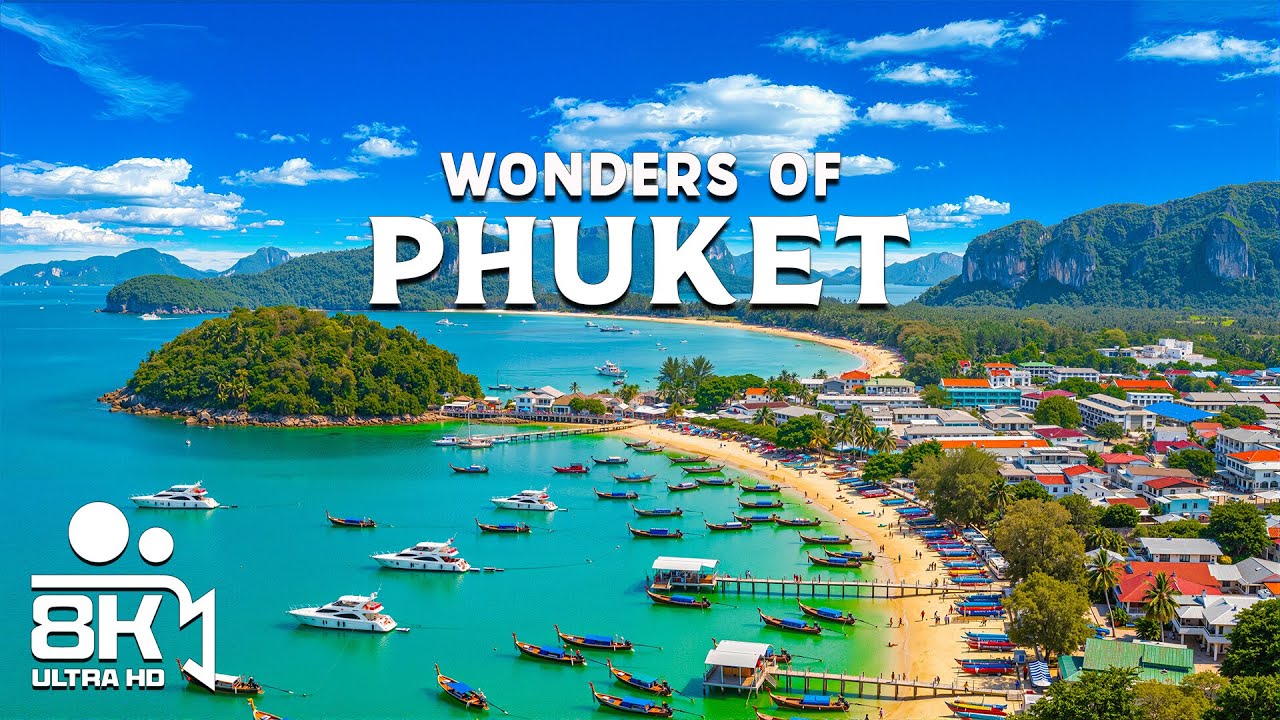 Wonders of Phuket – Explore Island Shores, Cultural Streets, and Blue Seas | Travel Video 4K