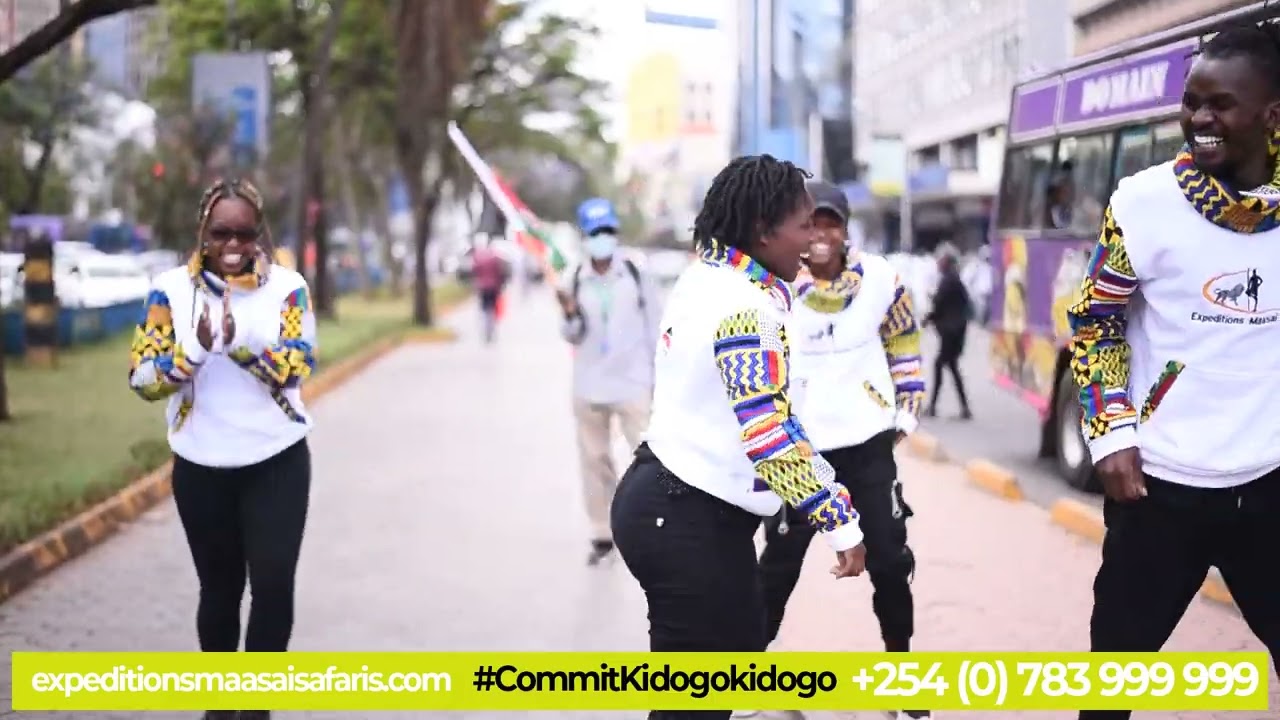 The Dancing Nurse, Lukrasia Robai, Dancing in the Streets of Nairobi
