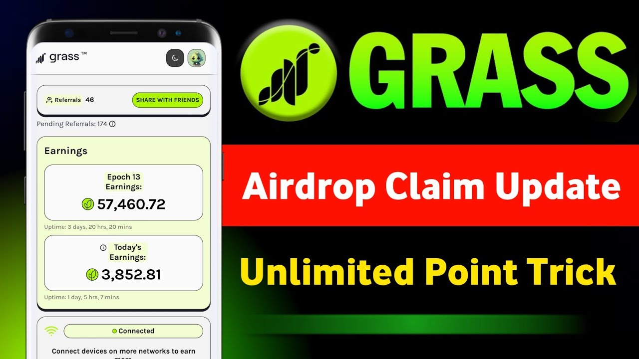 Grass Airdrop Season 2 Claim Update | Grass Airdrop New Update | Grass Airdrop Wallet Update 
