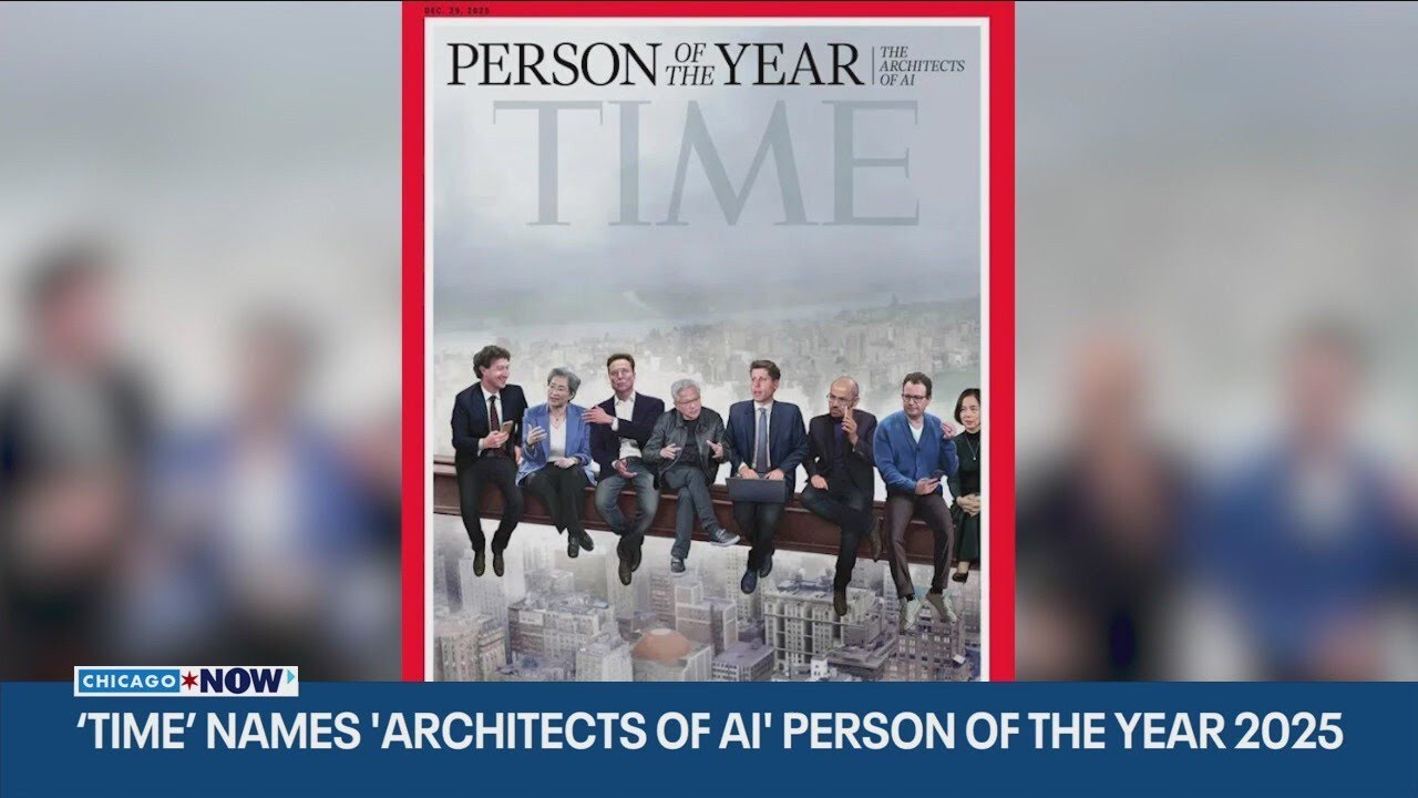 Time names &lsquo;Architects of AI&rsquo; its 2025 Person of the Year | ChicagoNOW