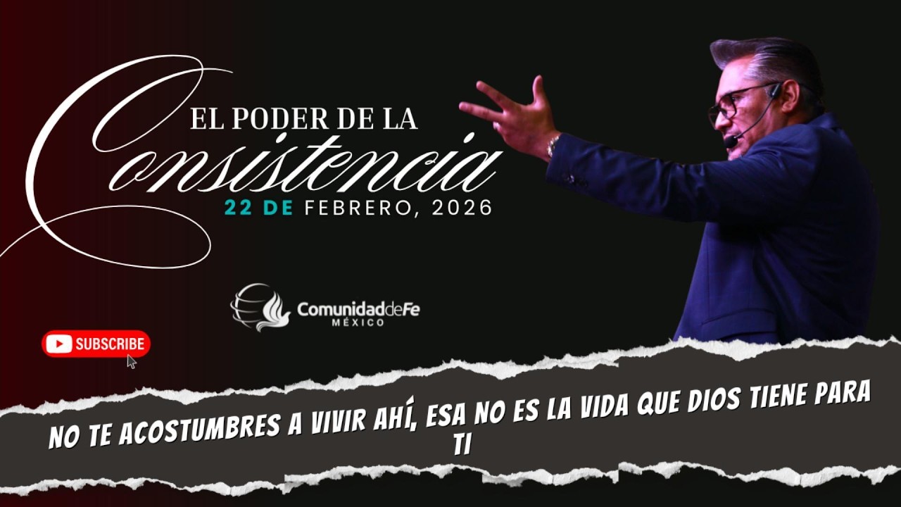 No te acostumbres a vivir ahí, esta no es la vida que Dios quiere para ti | 1 DE FEBRERO 2026