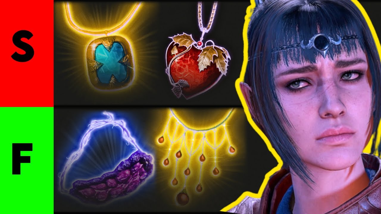 Baldur's Gate 3 BEST AMULET ACCESSORY Tier List
