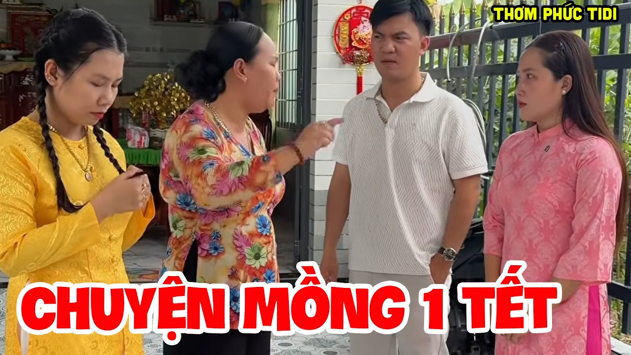 Chồng Không Cho Vợ Đi Chụp Hình Ngày Tết | Thơm Phức Tidi