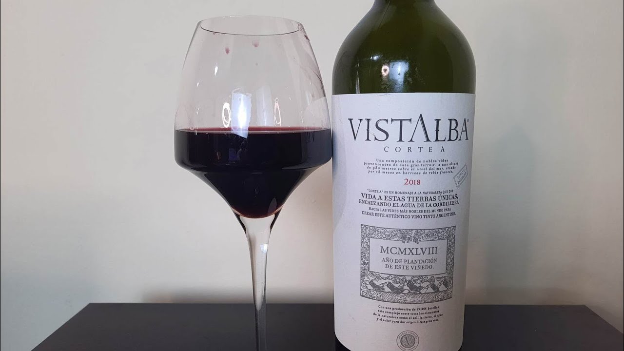 #0343 - Vinho Vistalba Corte A 2018 #vinho #vino #wine