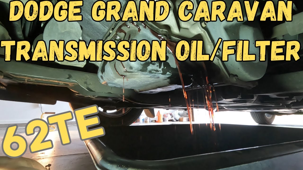 Как заменить трансмиссионную жидкость и фильтр | Dodge Grand Caravan 3.6 V6.