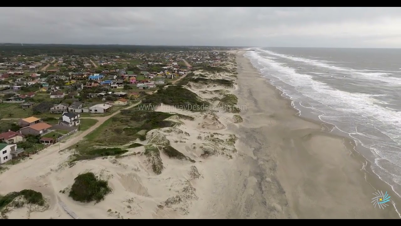 Video aéreo de la Barra del Chuy, Rocha M3 12155 66