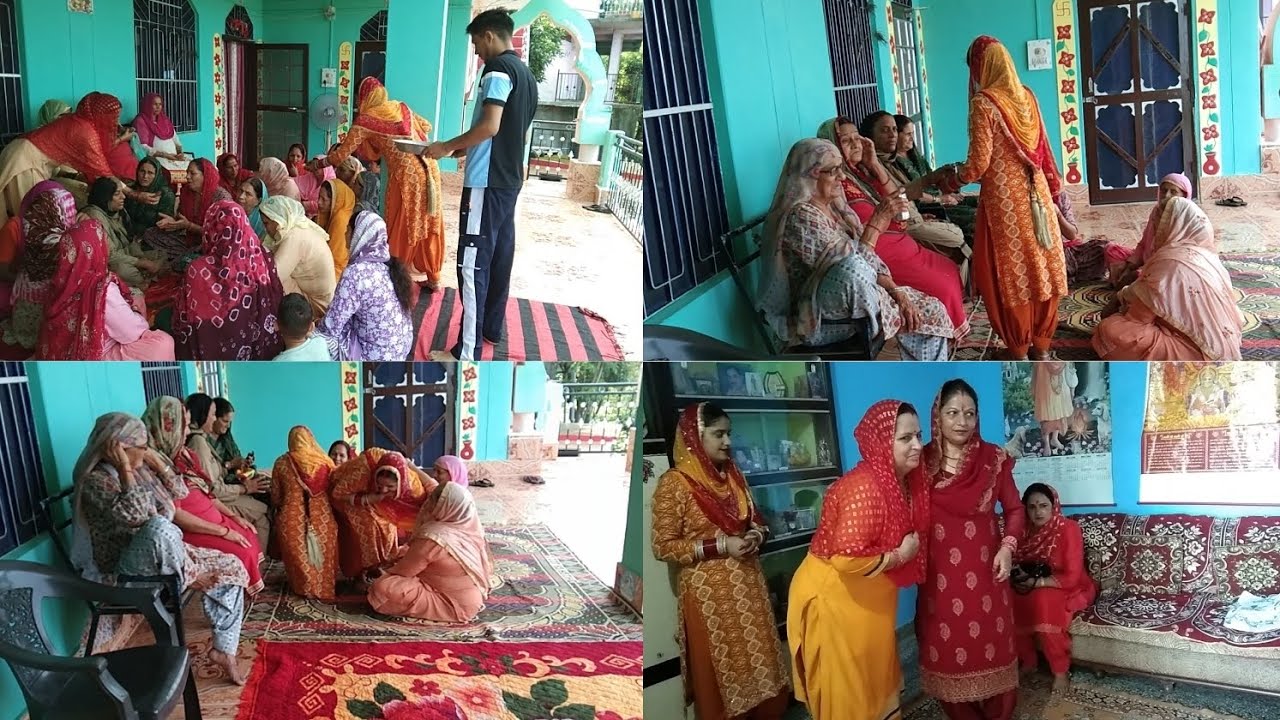 Himachali Culture 🏞️ आज बुआ जी हमारे घर शादी का न्योता देने आये 👭#twins #village #himachal