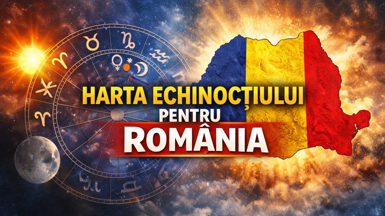 Echinocțiul de Primăvară 2026: Harta pentru România și Zodiile Cel Mai Puternic Influențate