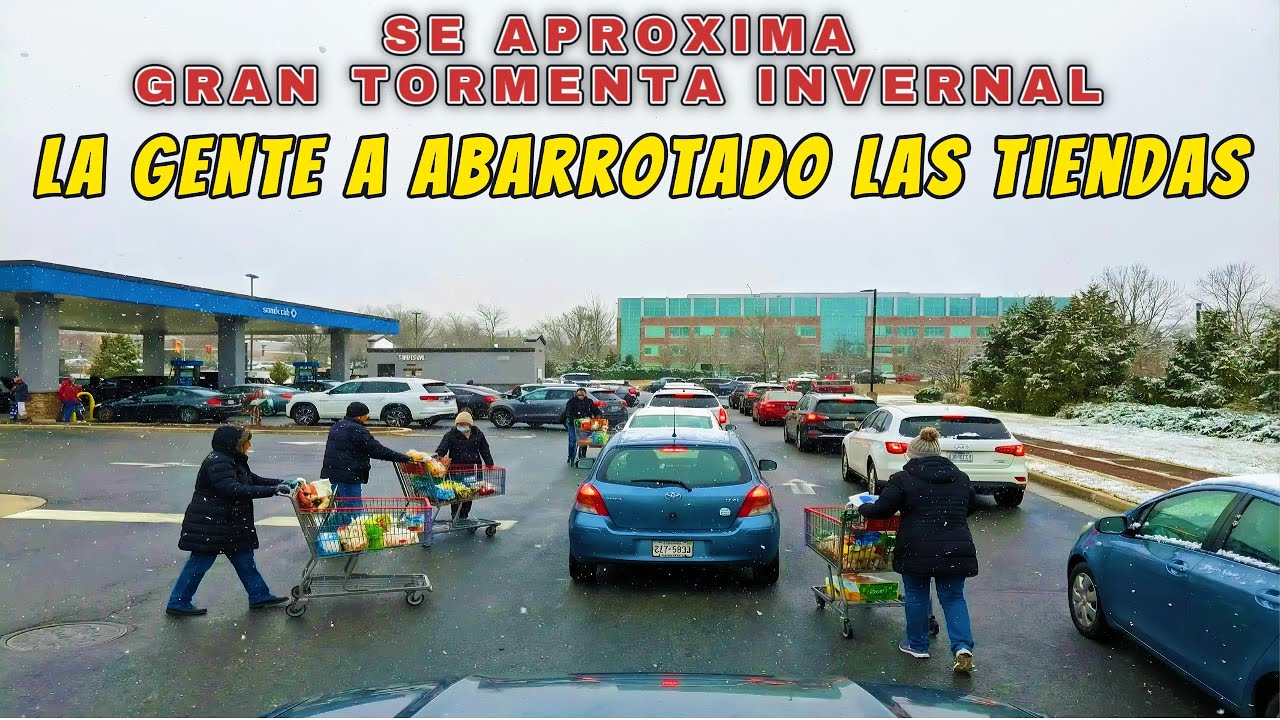 las tiendas estan abarrotadas y quedandose vacias