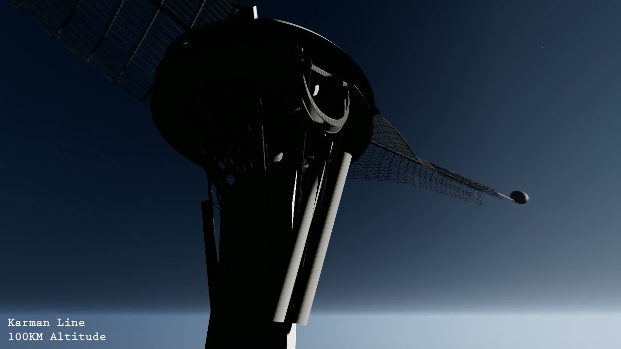 Earth orbit ticket for $5000 - Jacob's Ladder to space
