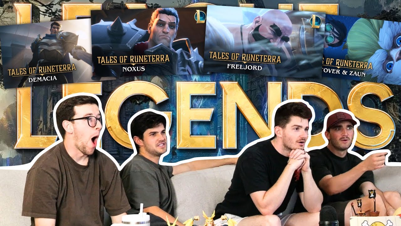 League of Legends: НУБИСТЫ: Смотрите Tales of Runeterra | РЕАКЦИЯ