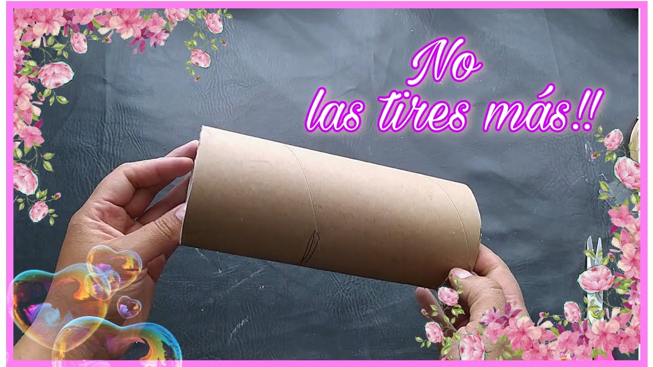 🥰Mira lo que puedes hacer con TUBOS de CARTÓN! - 3 IDEAS GENIALES para RECICLAR TUBOS de CARTÓN