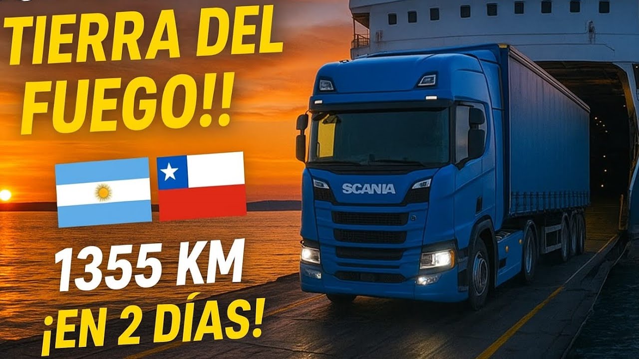 Ferry, Paisajes y Kilómetros: Rumbo a Tierra del Fuego | ETS2 Argentina