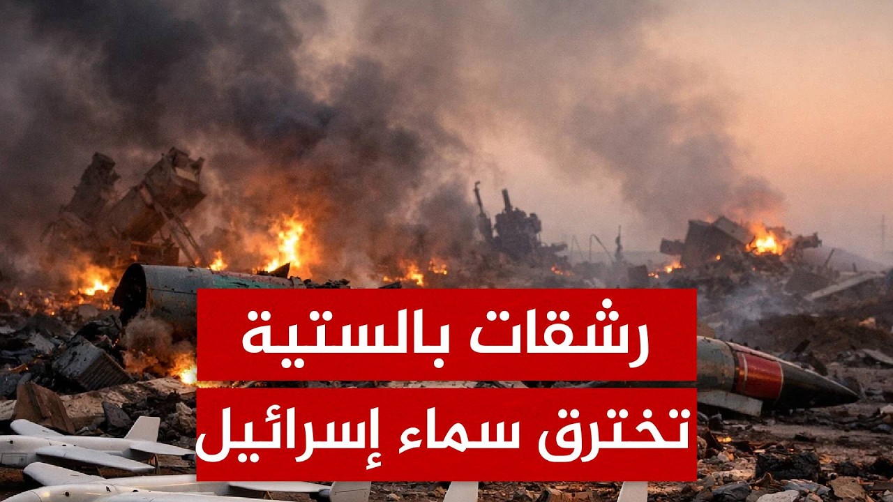 رشقات صاروخية إيرانية جديدة تضرب تل أبيب والقدس بالتنسيق مع حزب الله!