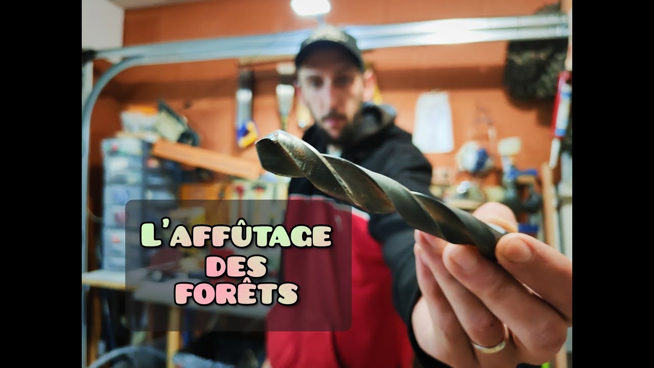affûter des forêts ✌️ hélicoïdaux a 2 tranchants ( même vidéo sans musique en description 😉 )
