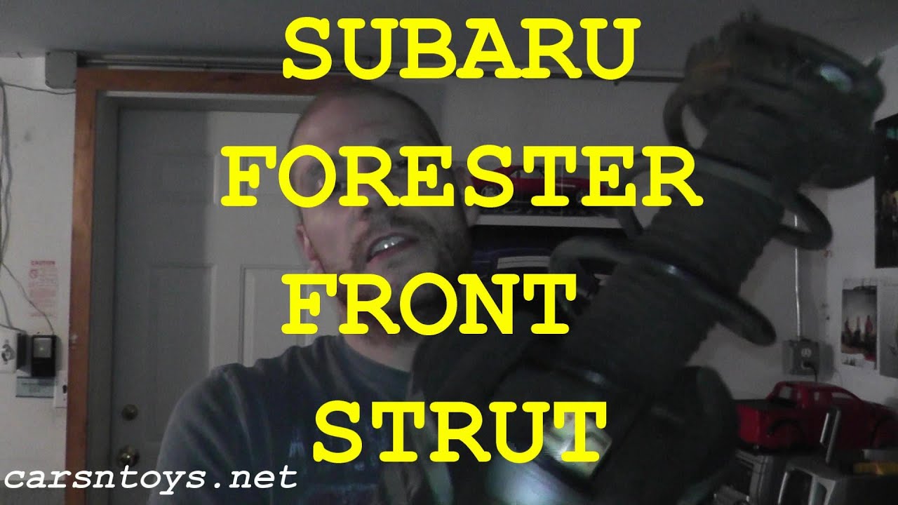 Subaru Forester Front Strut Install with Basic Hand Tools