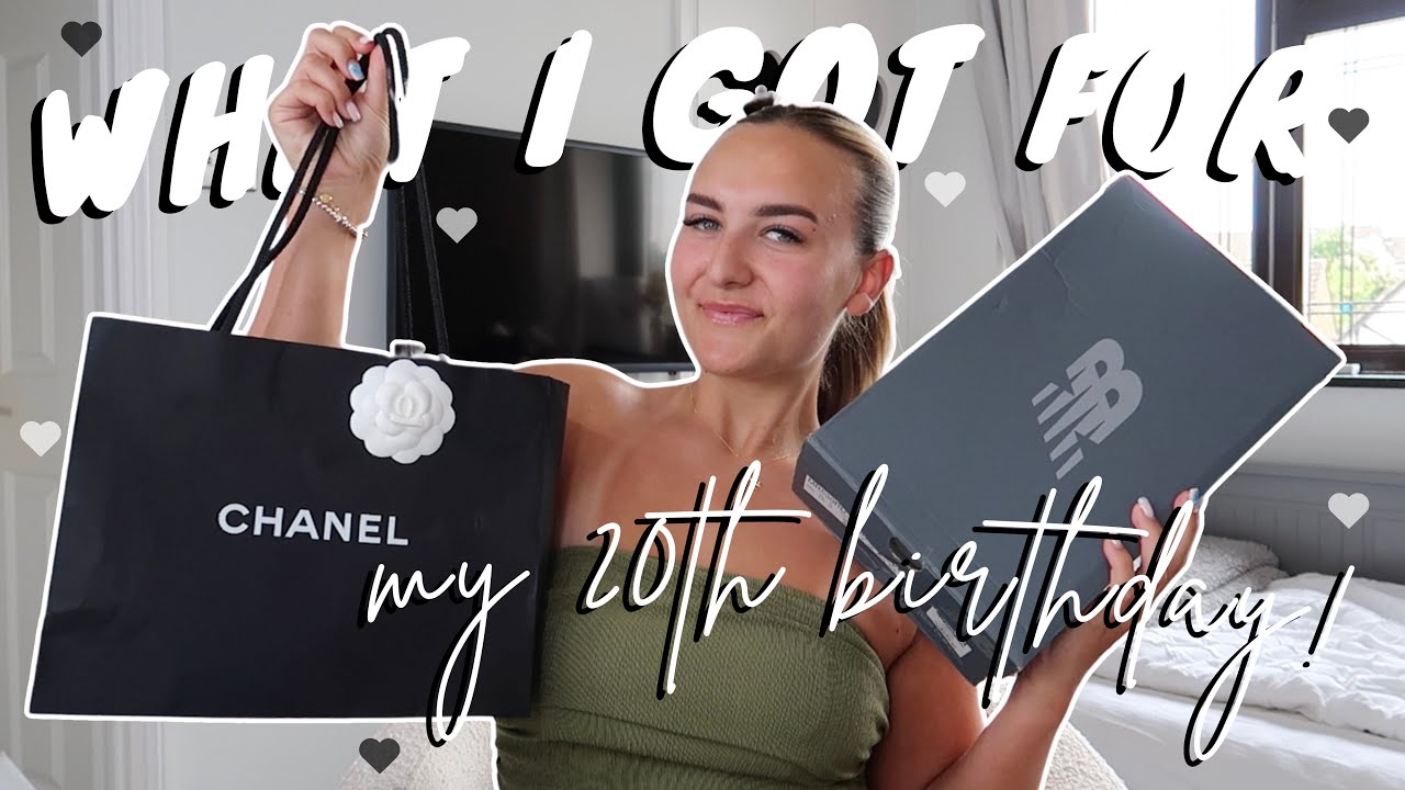 WHAT I GOT FOR MY 20TH BIRTHDAY!🤍