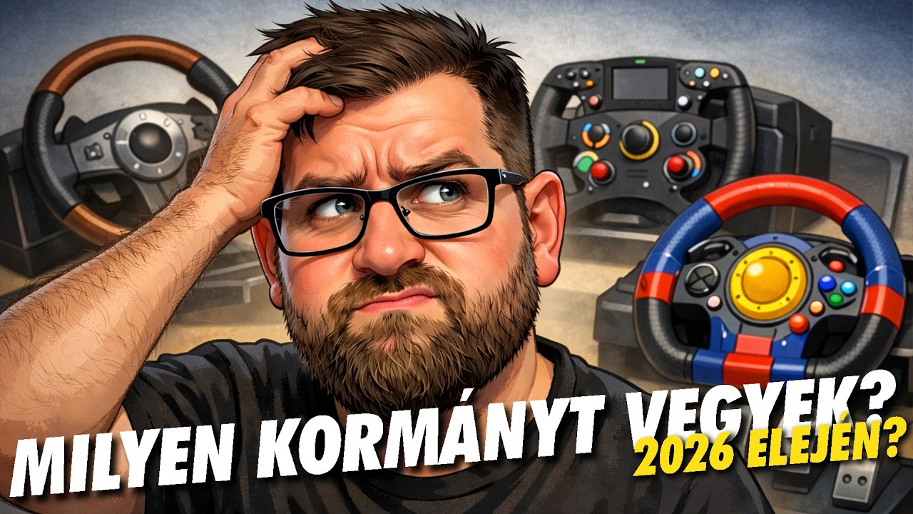 Milyen kormányt vegyél 2026 elején? Itt megtudhatod!