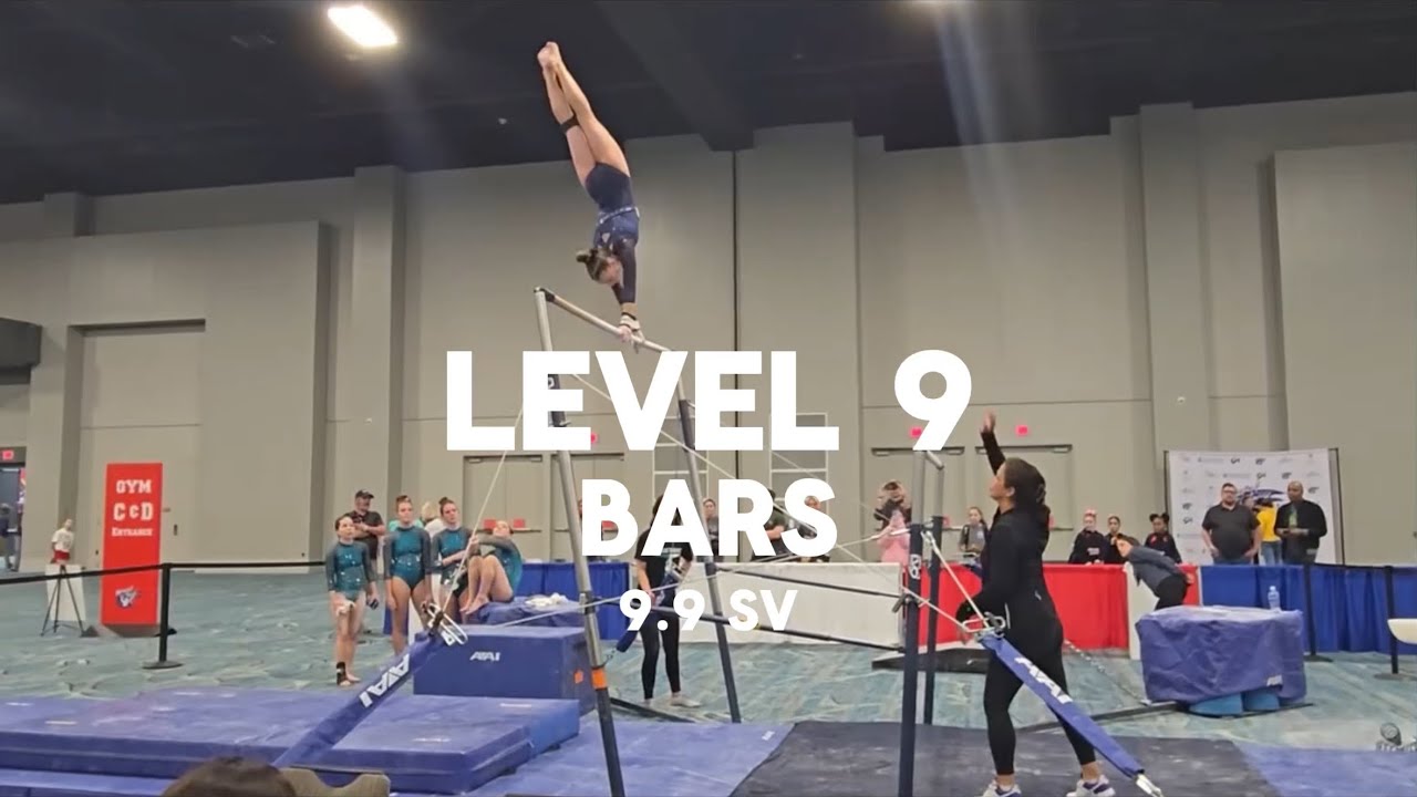 Level 9 Bar Routine 8.525 USAG Magical Classic &lsquo;25 #gymnast #bars #level9