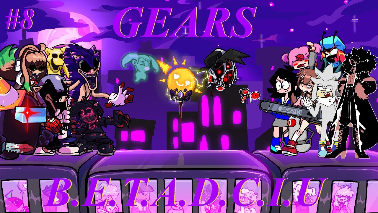 Gears BETADCIU 🤍| Friday Night Funkin', But Every Turn a Different Character is Used! # 8
