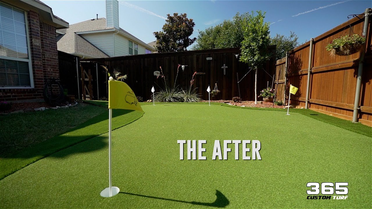 SHOULD YOU BUY A BACKYARD PUTTING GREEN?