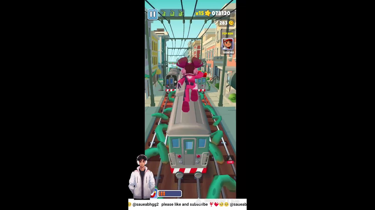 Live playing Subway Surfers 10k coins Target #shorts #shortslive #viral #shortsfeed