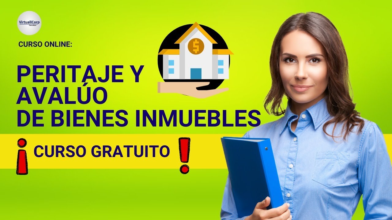 🔴 CURSO: PERITAJE Y AVAL&Uacute;O DE BIENES INMUEBLES  ǀ COMPLETO Y GRATIS (2023)&nbsp; &nbsp;✅ PARTE 1