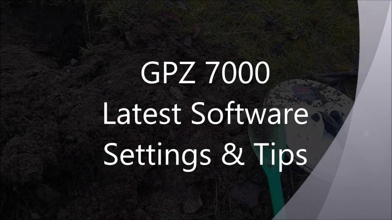 GPZ 7000 New Software Settings