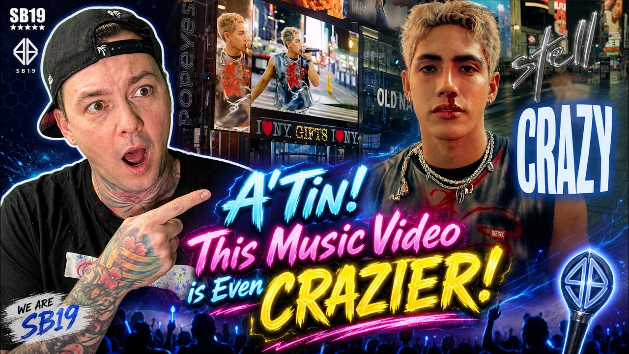 Stell of SB19 - Crazy ( Reaction ) OFFICIAL MUSIC VIDEO