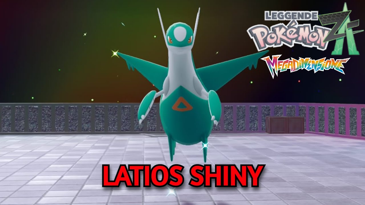 Come trovare LATIOS Shiny nel DLC Megadimensione di Leggende Pokemon ZA