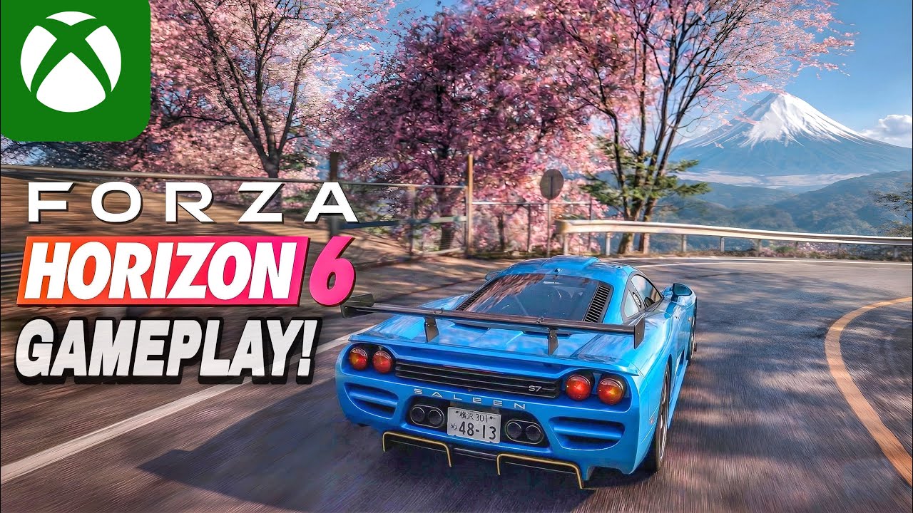 FINALMENTE GAMEPLAY EXCLUSIVO E INEDITO DE FORZA HORIZON 6! CUSTOMIZAÇÃO & OPEN WORLD?