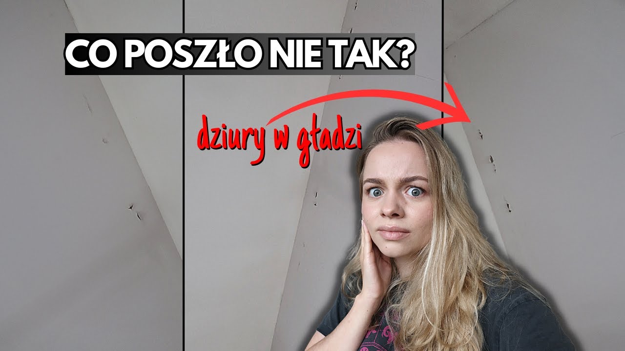 NIGDY WIĘCEJ TYNKÓW GIPSOWYCH! | Na gładziach robią się dziury | VLOG